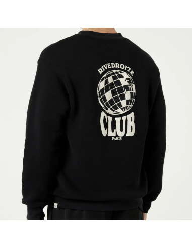 Sweat-Shirt Noir Mixte - Rivedroite Club