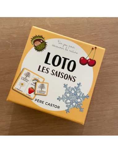 Jeu de loto des Saisons - Père Castor