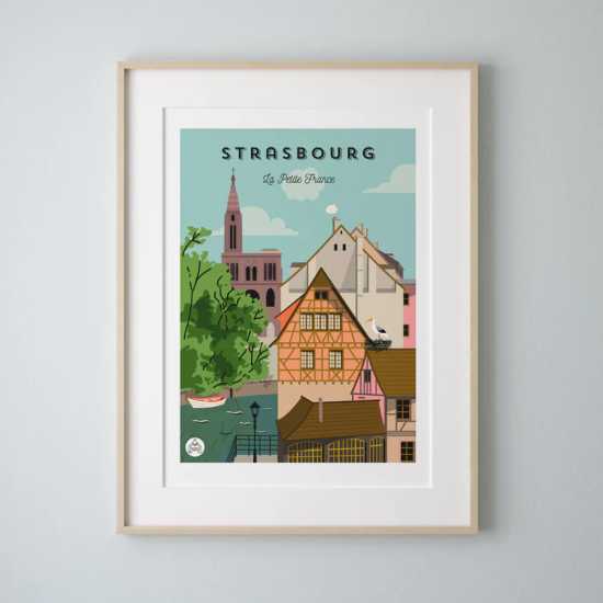 Affiche Strasbourg