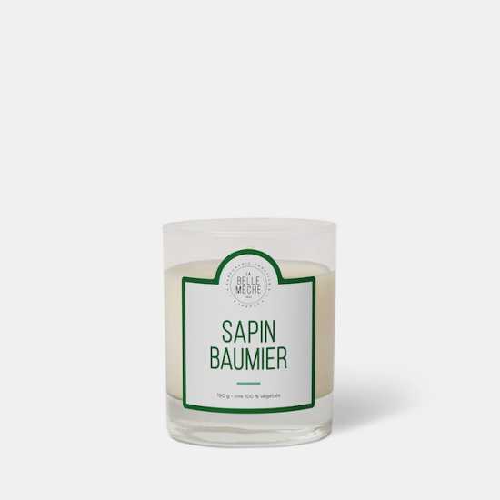 Bougie parfumée - Sapin Baumier